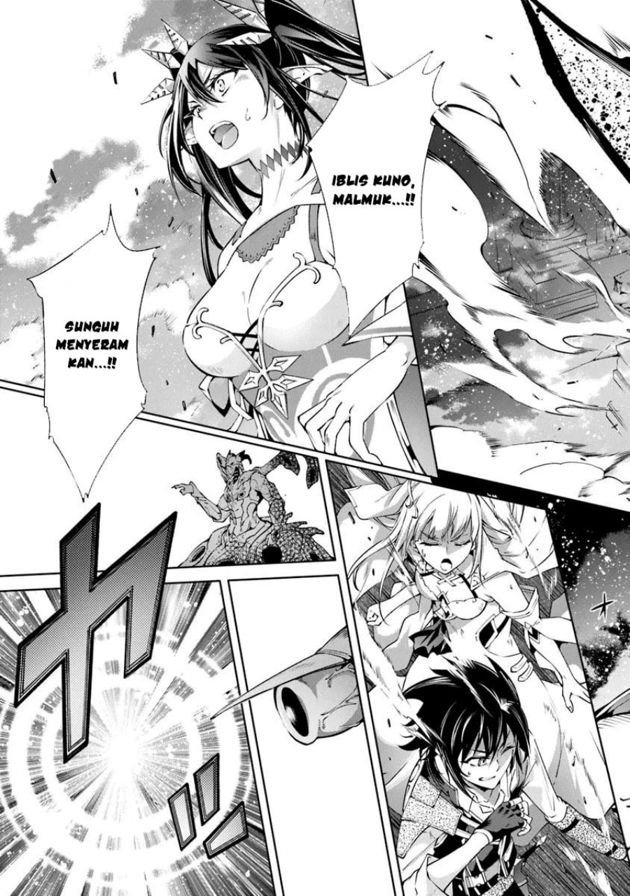 Kamigami ni Sodaterare Shimo no, Saikyou to Naru Chapter 57 Bahasa Indonesia